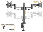 Brateck Dual Monitor Premium Aluminum Articulating Monitor Arm