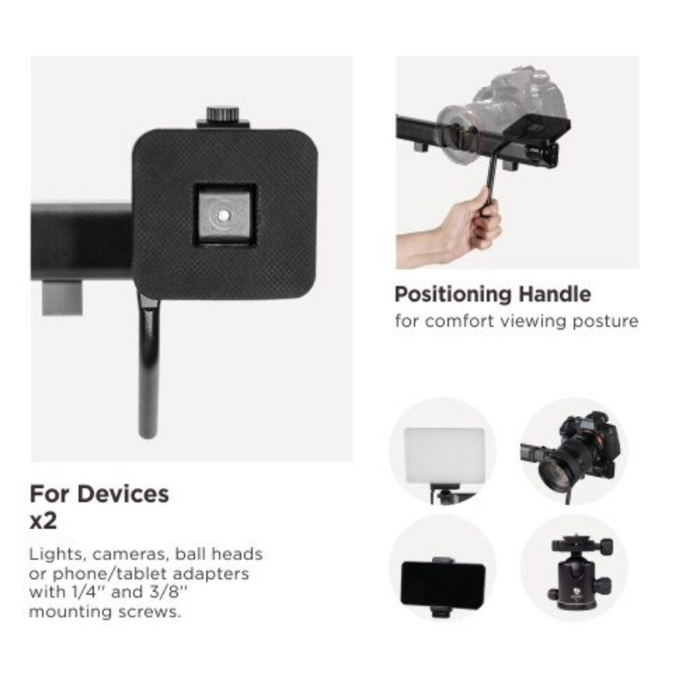 Brateck Dual-Monitor All-in-One Studio Setup Desktop Mount
