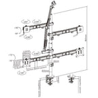 Brateck Dual-Monitor All-in-One Studio Setup Desktop Mount