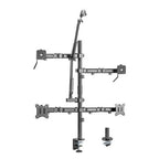 Brateck Dual-Monitor All-in-One Studio Setup Desktop Mount