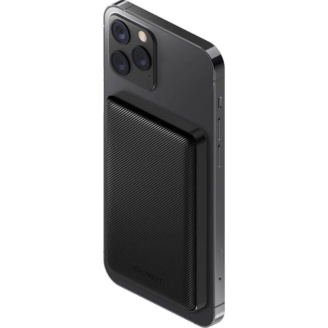 Cygnett Mag5000 Magnetic Wireless Power Bank (Black)