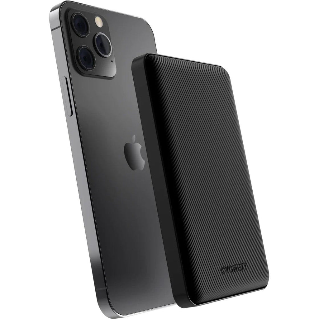 Cygnett Mag5000 Magnetic Wireless Power Bank (Black)