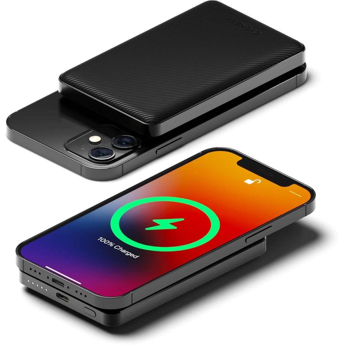 Cygnett Mag5000 Magnetic Wireless Power Bank (Black)