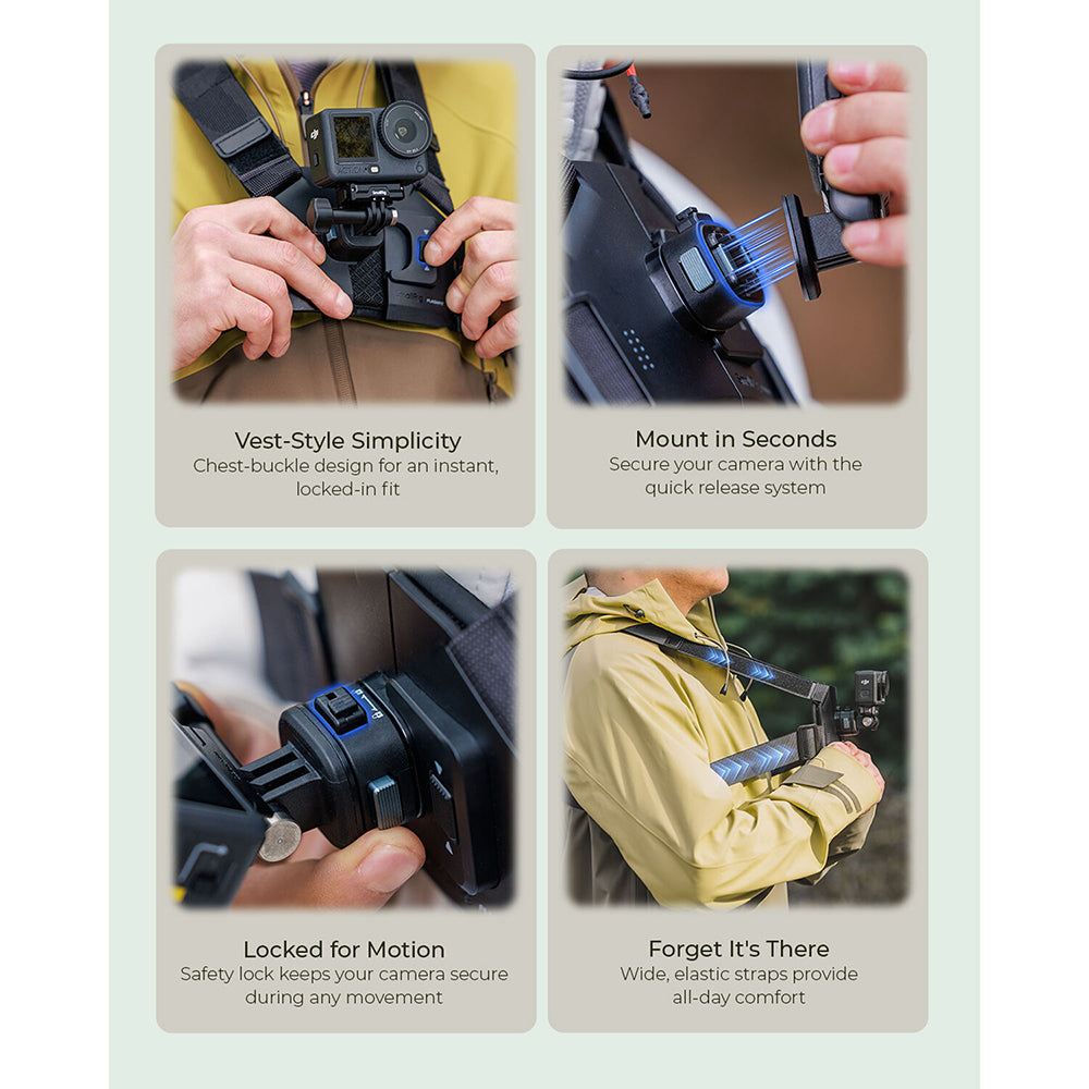SmallRig Backpack Clip for Action Cameras 5722