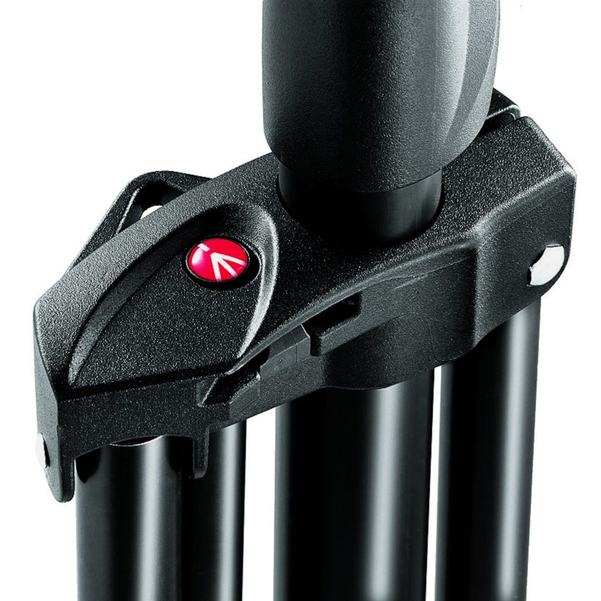 Manfrotto 1004BAC-3 Light Stands - Air Cushioned - Stackable - Black Aluminium - Pack of 3