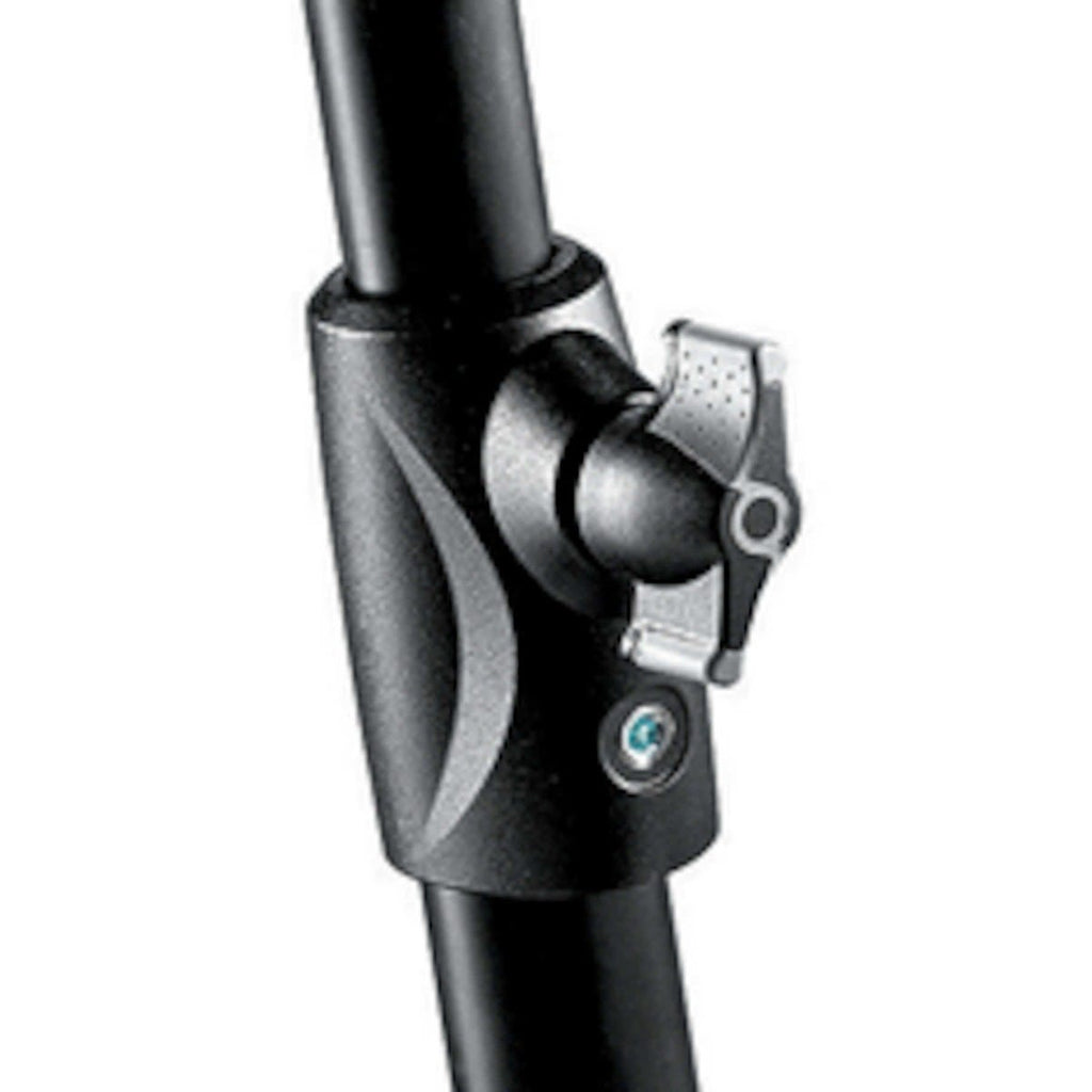 Manfrotto 1004BAC-3 Light Stands - Air Cushioned - Stackable - Black Aluminium - Pack of 3