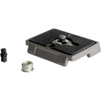 Manfrotto 200PL Quick Release Plate with 1/4 Inch Screw and 3/8 Inch Bushing Adapter