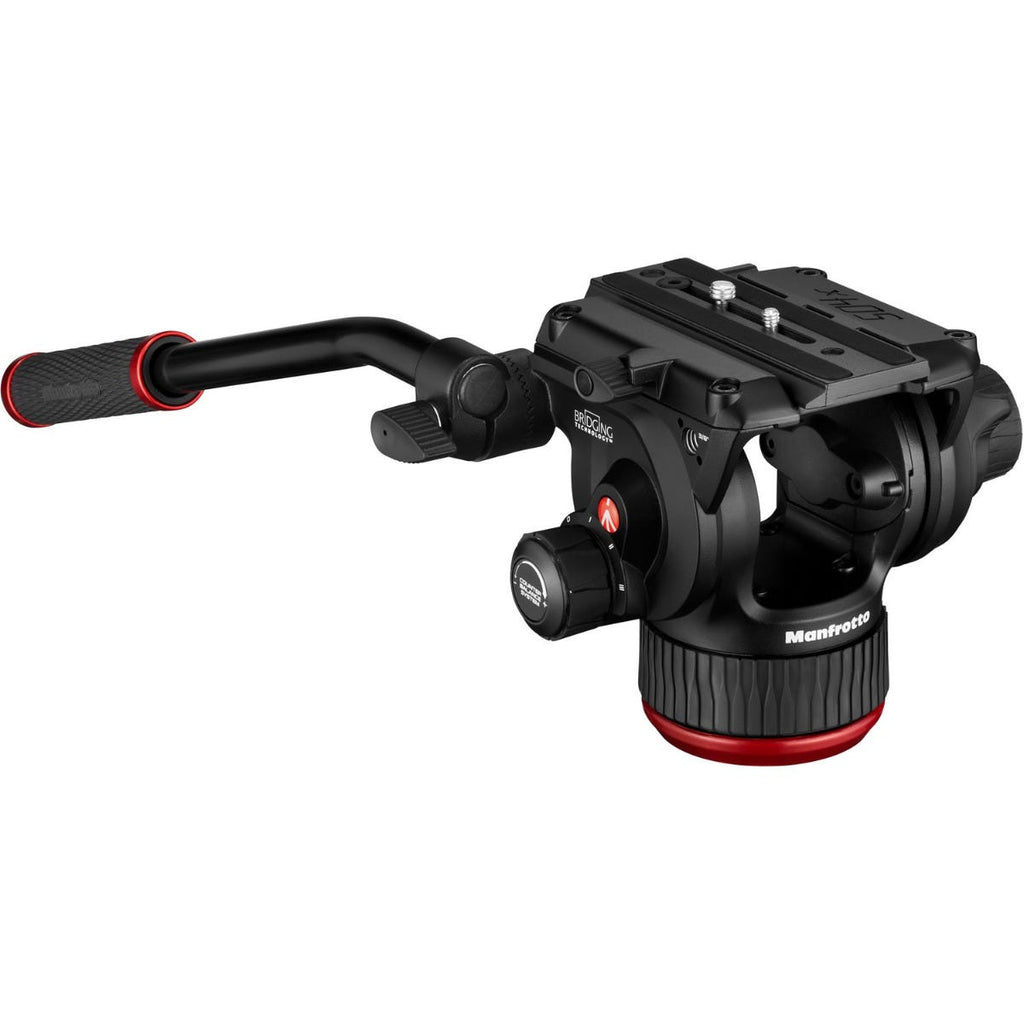 Manfrotto 504X Fluid Video Head & MVTTWINGA  Aluminum Tripod with Ground Spreader