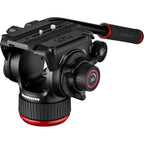 Manfrotto 504X Fluid Video Head & MVTTWINGA  Aluminum Tripod with Ground Spreader