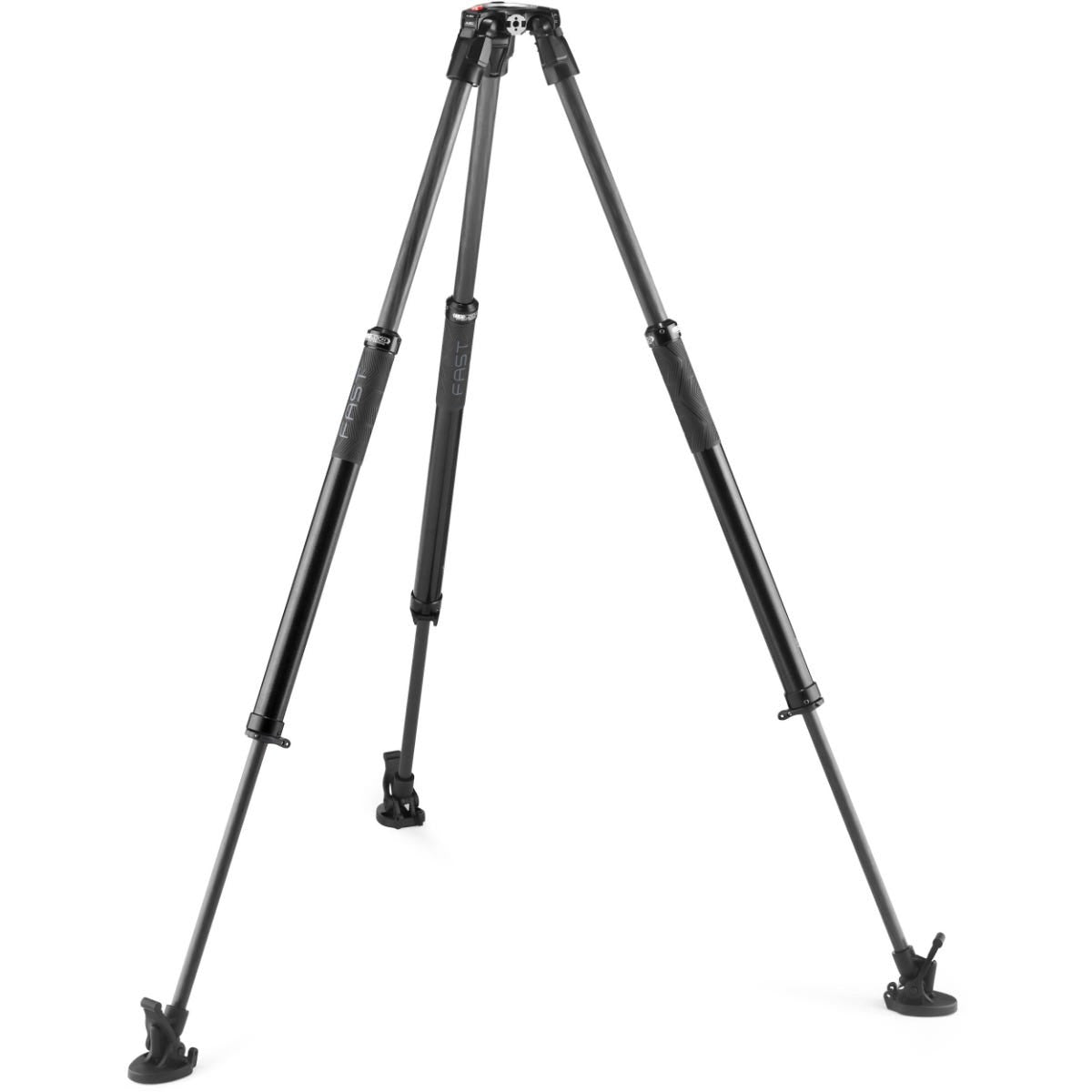Manfrotto 504X Fluid Video Head with 635 Fast Carbon Fiber Single Leg Tripod