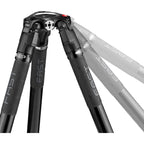 Manfrotto 504X Fluid Video Head with 635 Fast Carbon Fiber Single Leg Tripod