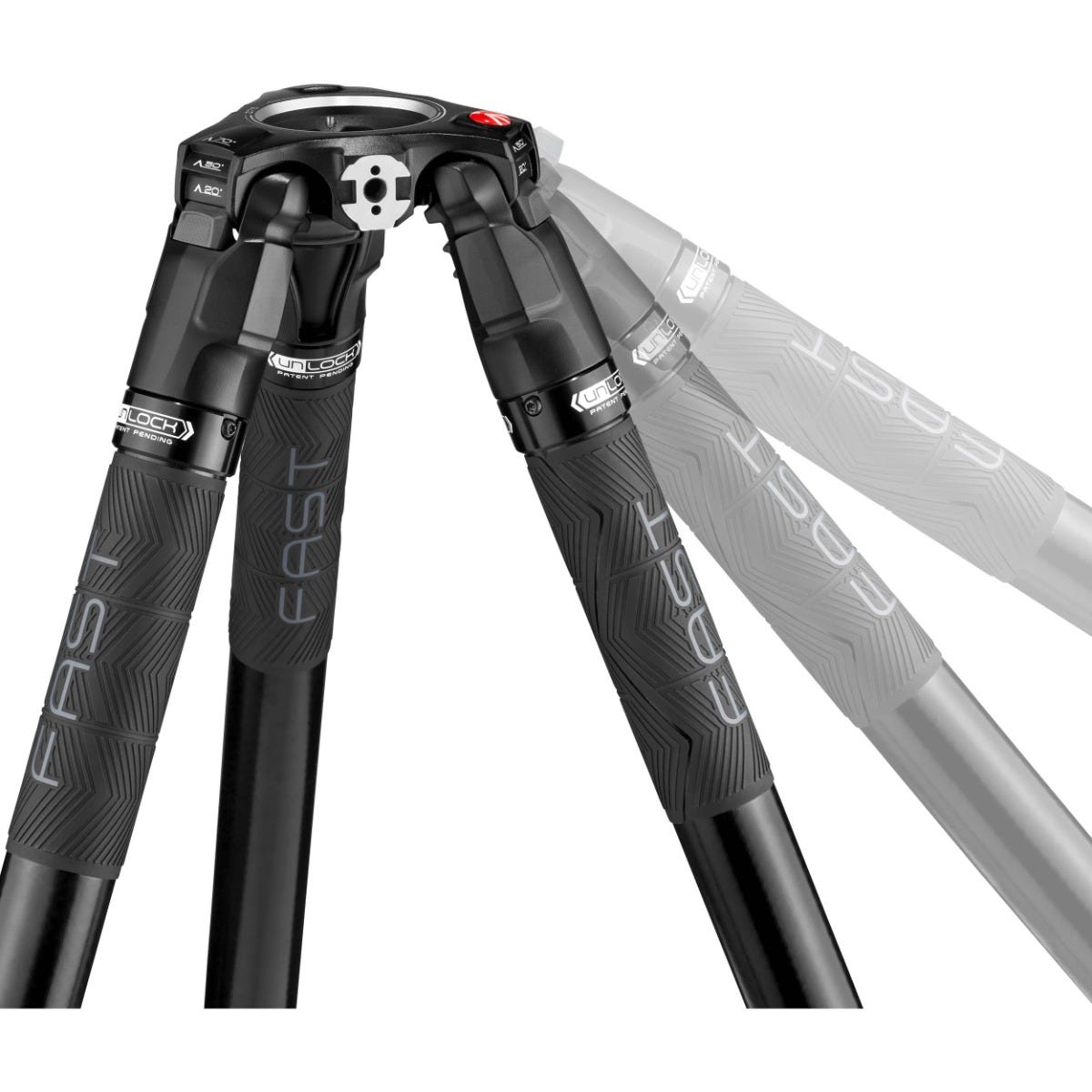 Manfrotto 504X Fluid Video Head with 635 Fast Carbon Fiber Single Leg Tripod