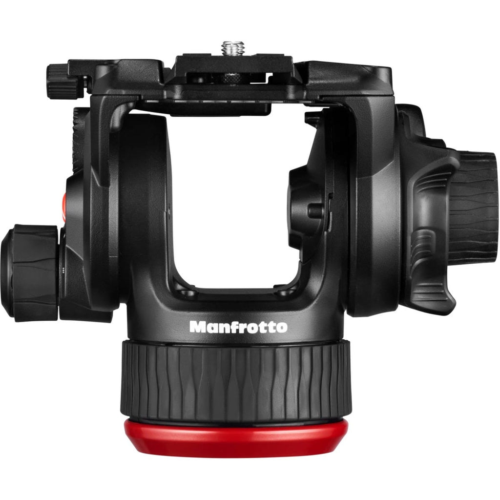 Manfrotto 504X Fluid Video Head with 635 Fast Carbon Fiber Single Leg Tripod