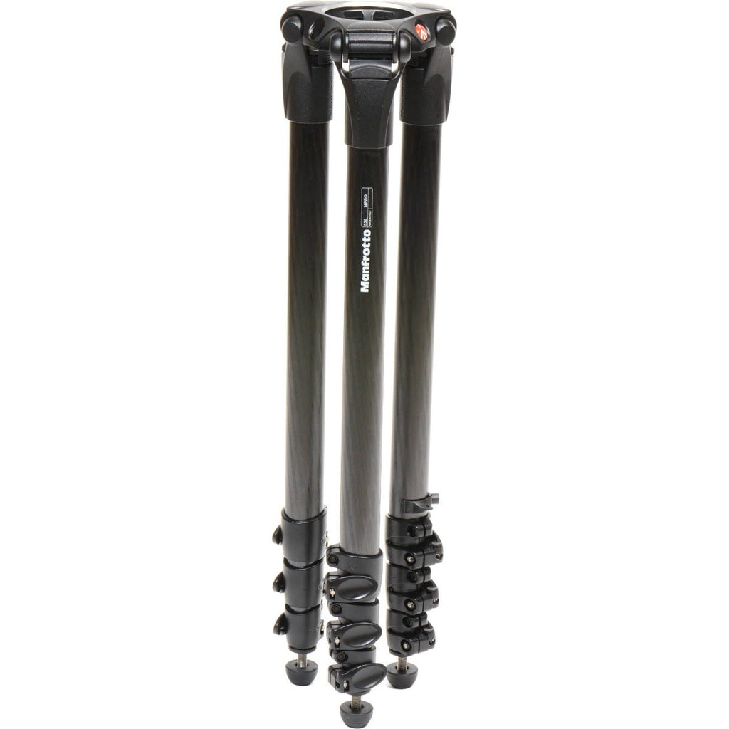 Manfrotto 536 Carbon Fiber Video Tripod Legs Only