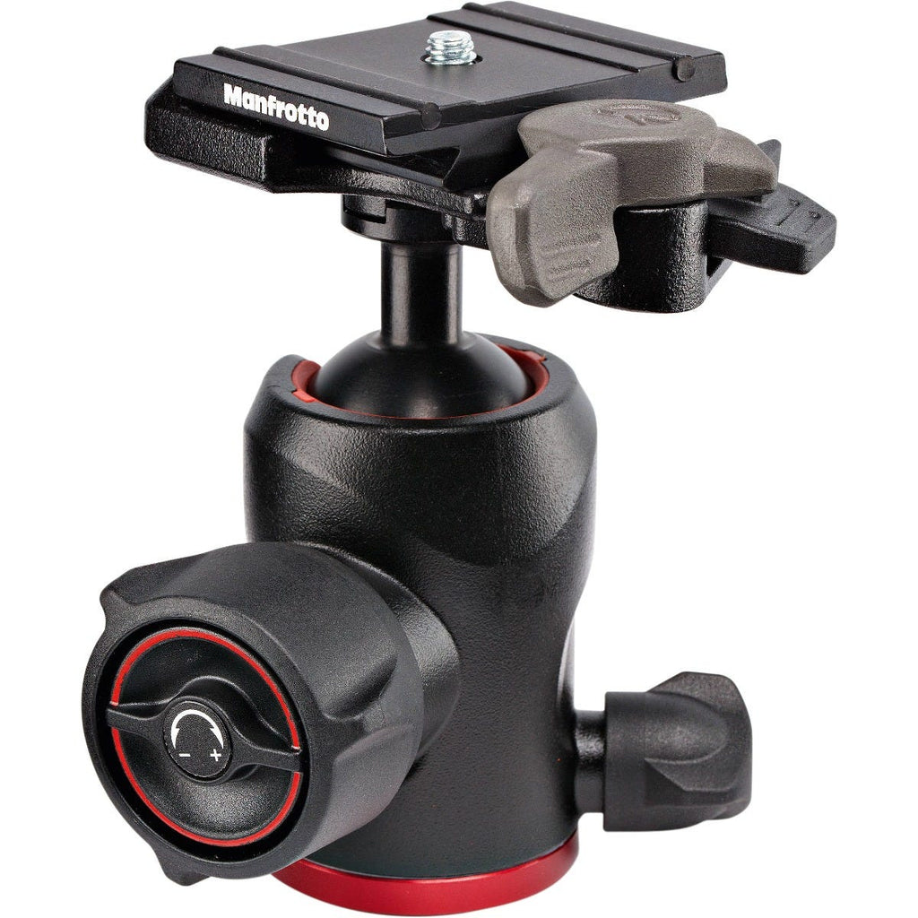 Manfrotto Befree Advanced Travel Aluminum Tripod with Ball Head Twist Locks Red