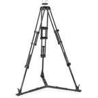 Manfrotto Carbon Fiber Twin Video Tripod Legs with Ground Spreader (100/75mm Bowl)