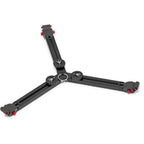 Manfrotto Carbon Fiber Twin Video Tripod Legs with Ground Spreader (100/75mm Bowl)