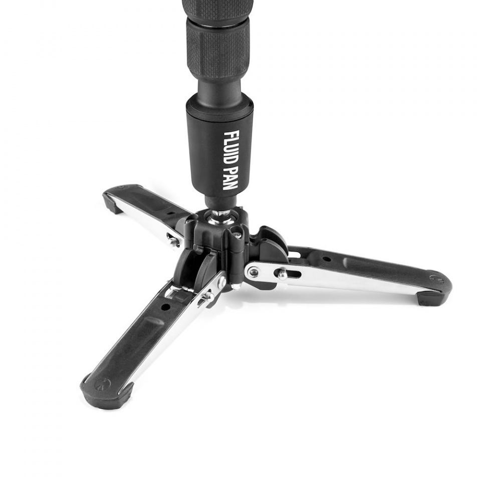 Manfrotto Element MII Video Monopod w Fluid Base Foldable Feet