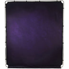 Manfrotto EzyFrame Vintage Background Cover Aubergine - 2x2.3m