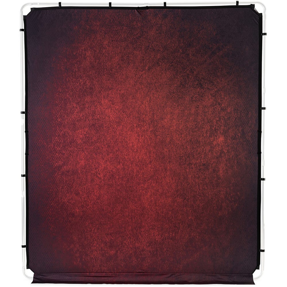 Manfrotto EzyFrame Vintage Background Cover Crimson - 2x2.3m