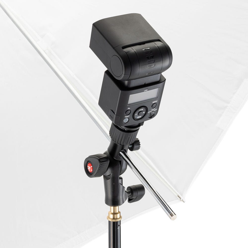 Manfrotto MLH1HS II Tilt Snap Flash / Umbrella Bracket