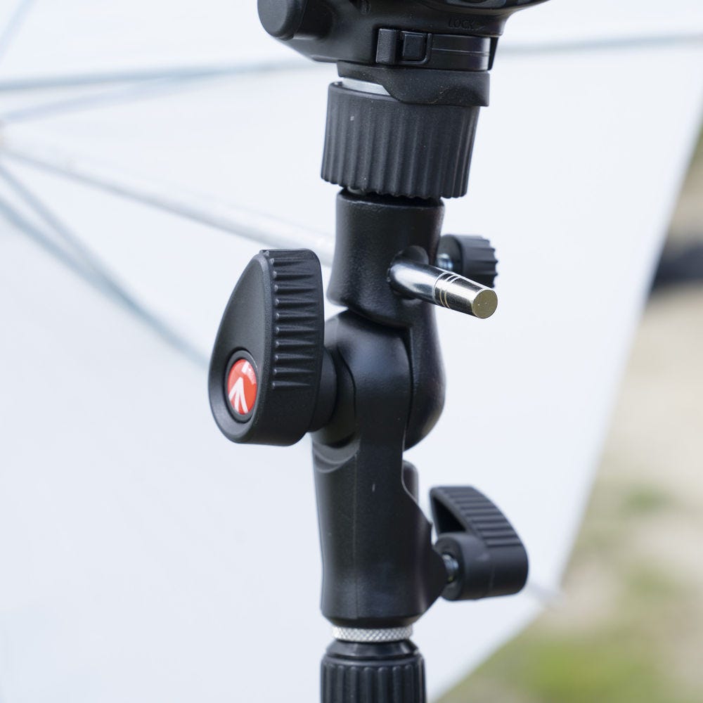 Manfrotto MLH1HS II Tilt Snap Flash / Umbrella Bracket