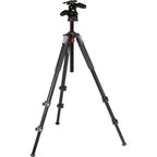 Manfrotto MT055XPRO3 with 3 Way Pan/Tilt Head Tripod Kit (MK055XPRO3-3W)