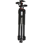 Manfrotto MT055XPRO3 with 3 Way Pan/Tilt Head Tripod Kit (MK055XPRO3-3W)