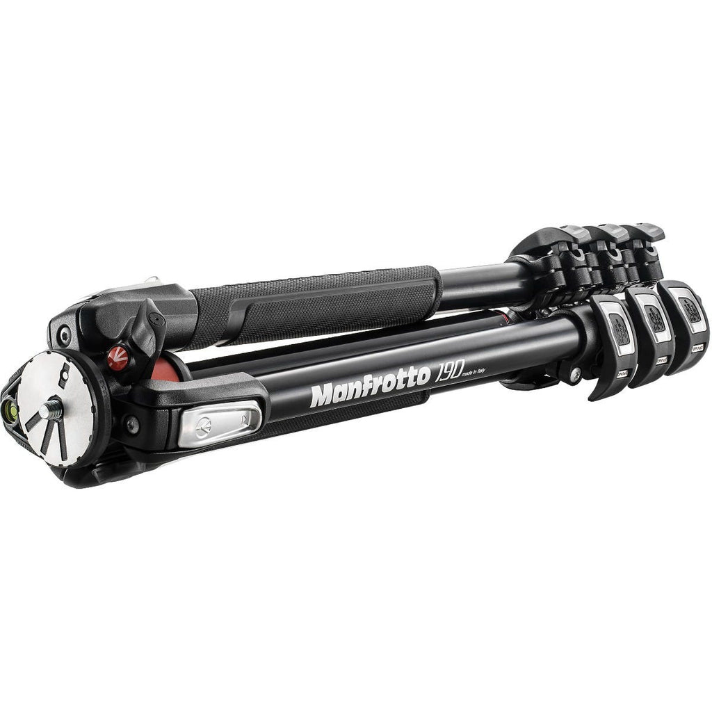 Manfrotto MT190XPRO4 Alum. 4 section tripod - Black (legs only)
