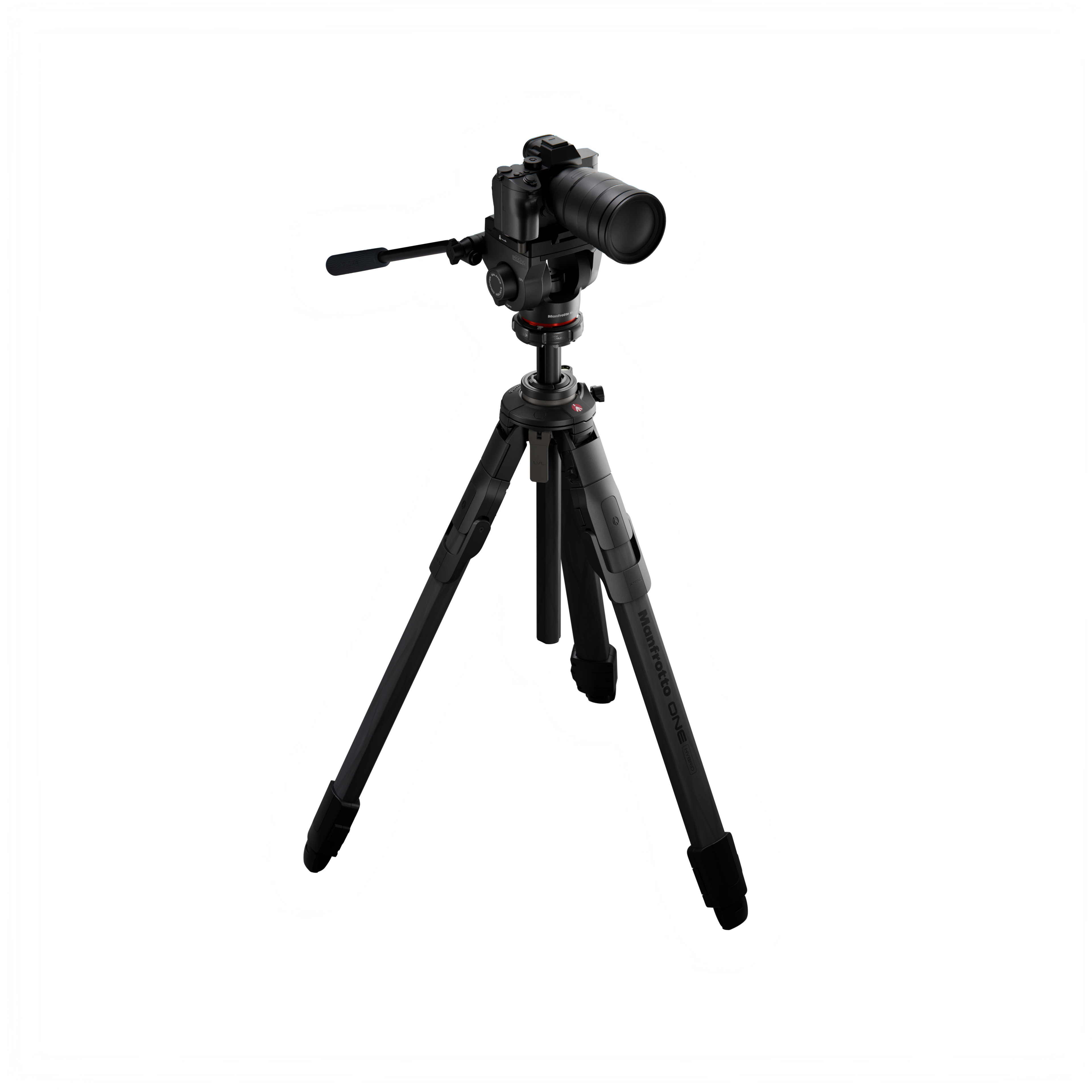 Manfrotto ONE Carbon Fiber with 500X Fluid Head 