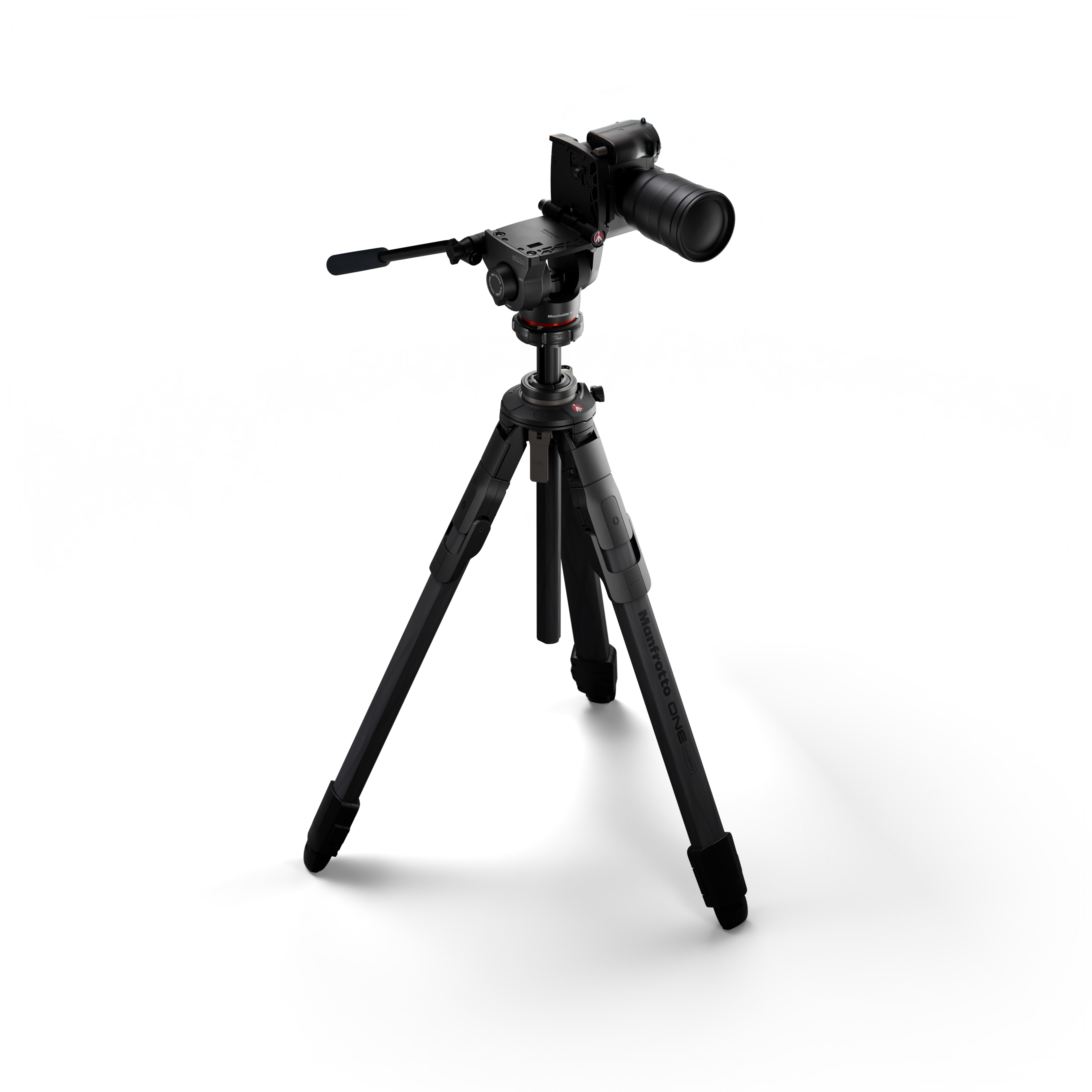 Manfrotto ONE Carbon Fiber with 500X Fluid Head 