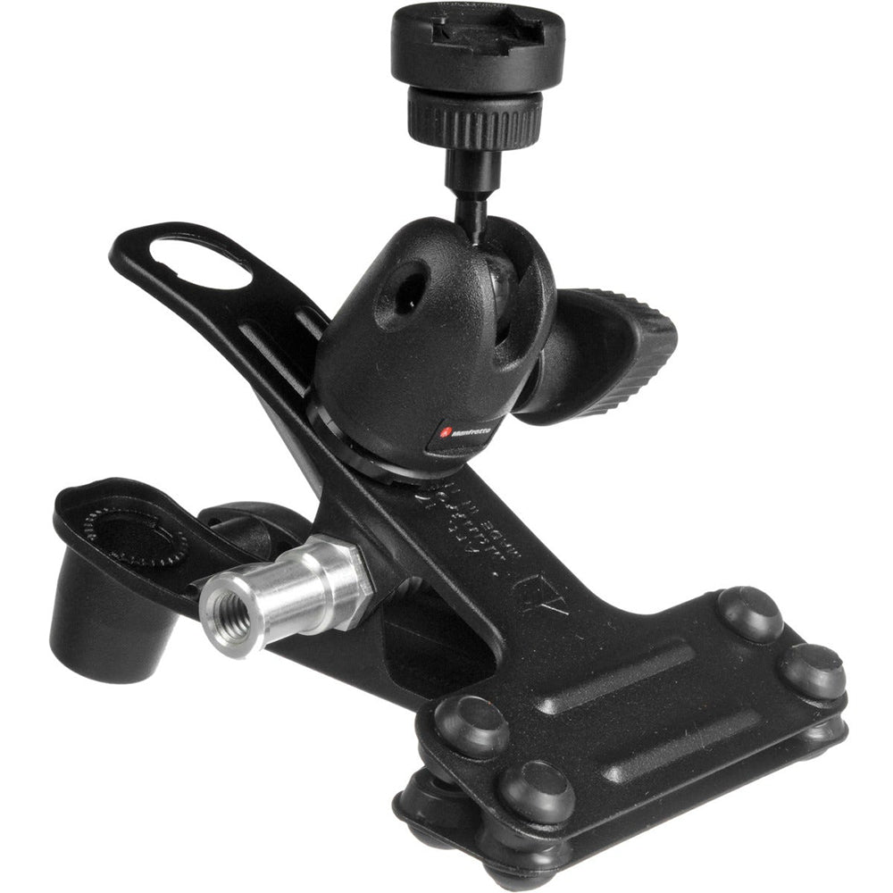 Manfrotto Spring Clamp with the Flash Shoe