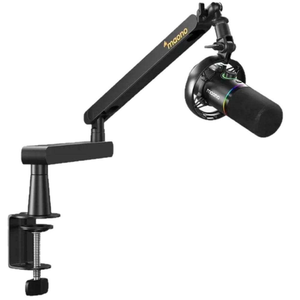 MAONO PD200W Hybrid Podcasting Wireless Microphone (Desktop Stand)