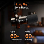 MAONO PD200W Hybrid Podcasting Wireless Microphone (Desktop Stand)