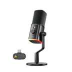 MAONO PD100W Wireless and Dynamic Microphone (Desk Stand)
