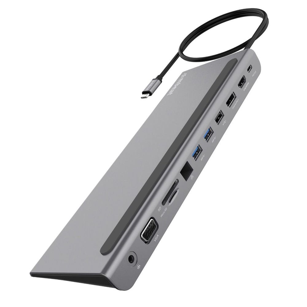 Mbeat 11 in 1 Multiport USB C Dock with HDMI DisplayPort VGA 