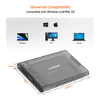 Mbeat A1 See-Through Tool Free USB 3.0 2.5" SATA HDD Enclosure (Black)