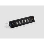 mbeat 7-Port USB 3.0 & USB 2.0 Hub with 2.1A Smart Charging Function