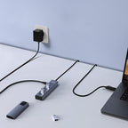 Mbeat 7-Port USB Hub with Dual USB-A & USB-C Connector