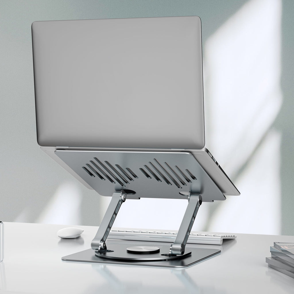 Mbeat Stage S7 Rotating and Height-Adjustable Laptop Stand (Space Grey)