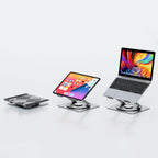 Mbeat Stage S7 Rotating and Height-Adjustable Laptop Stand (Space Grey)