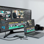 Mbeat Elite 9-in-1 USB-C Multiport Hub with Built-in M.2 NVMe SSD Enclosure