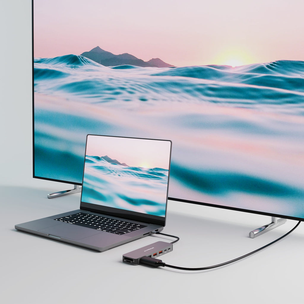 Mbeat Elite 9-in-1 USB-C Multiport Hub with Built-in M.2 NVMe SSD Enclosure