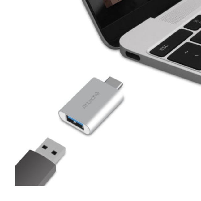 Mbeat attach Aluminum USB 3.1/3.0 to USB Type C Adaptor