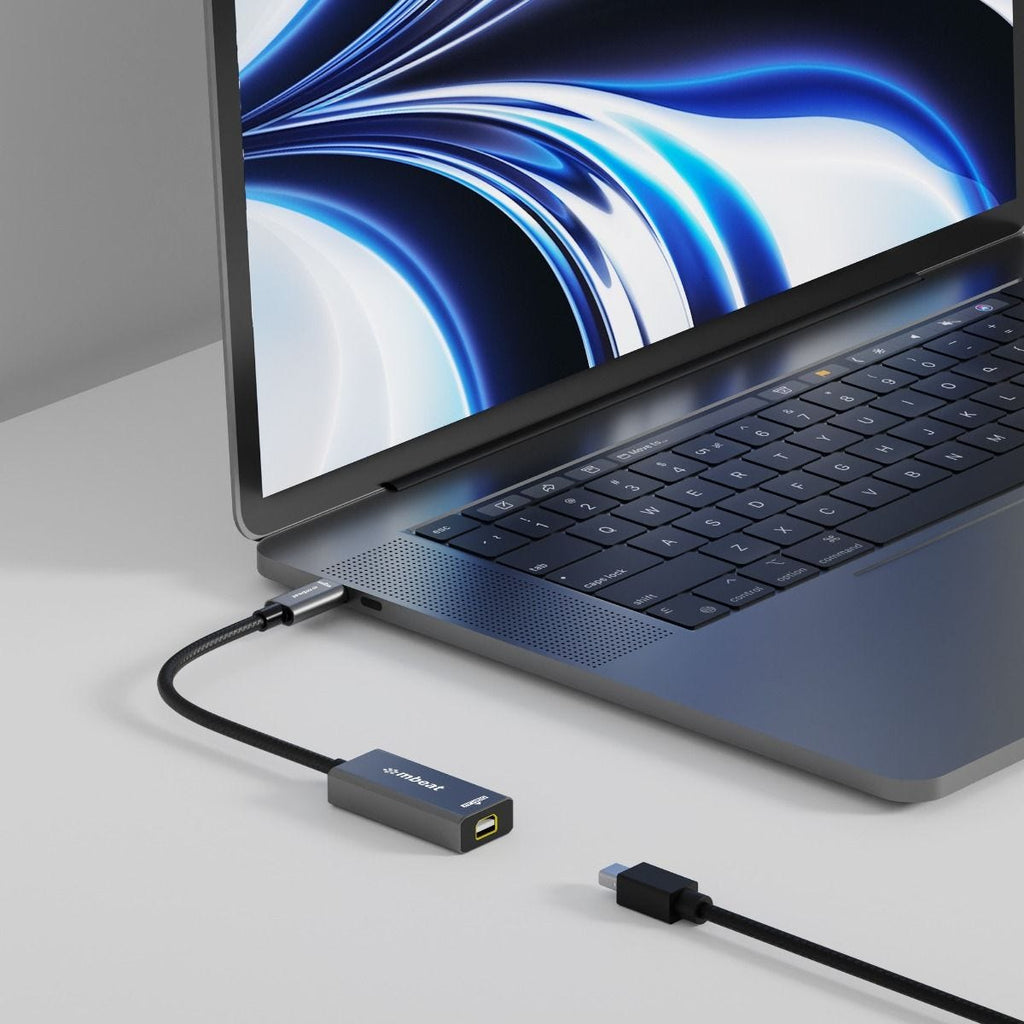 Mbeat Tough Link USB-C to Mini DisplayPort Adapter
