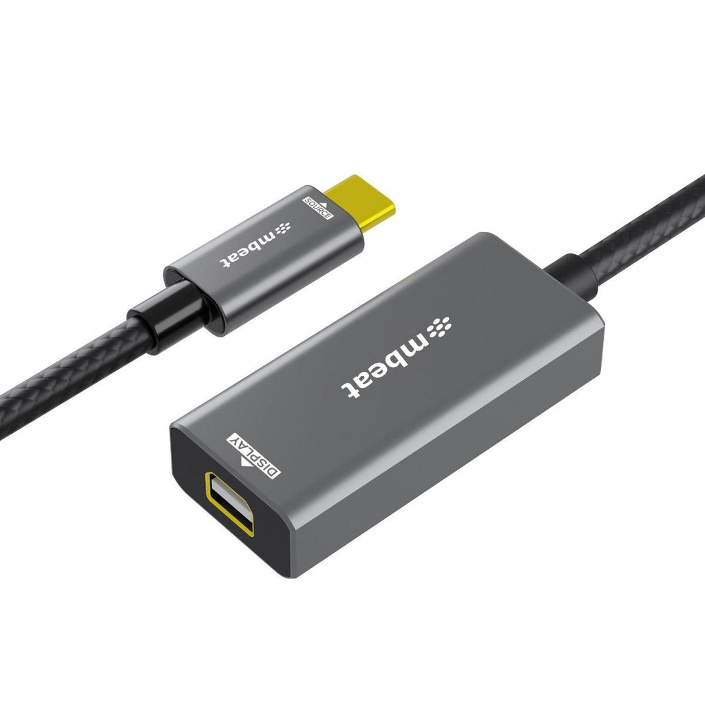 Mbeat Tough Link USB-C to Mini DisplayPort Adapter