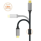 mbeat Toughlink 1.8m 4K USB-C to Display Port Cable