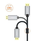 Mbeat Toughlink 1.8m 4K/60Hz Display Port to HDMI Cable