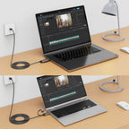 Mbeat Tough Link 3m USB and USB-C to RJ45 Ethernet Cable (Space Grey)
