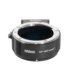 Metabones Nikon F to Micro FourThirds T adapter (Black Matt) II - With Tripod Foot
